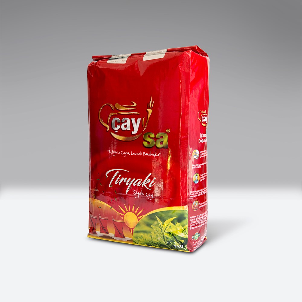 Çaysa Tiryaki Siyah Çay – 3 Kg